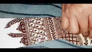 Mehndi design ✨ ll full hand 👌#long video #trending 👌🥰#full hand mehndi design 🥰# yt channel 😄😄