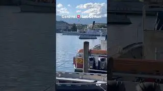 Lac L&eacute;man | Jet d&rsquo;Eau | Gen&egrave;ve | Suisse | Switzerland | Geneva | 4K | Mont Blanc | Swiss Tour |