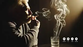🥃 Relaxing Whiskey Blues | Smooth Slow Blues & Vintage Rock Ballads Mix😆
