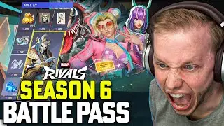 EVERYTHING In The Season 6 BATTLE PASS | Marvel Rivals Battle Pass Walkthrough