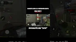 Beta call of duty mobile 2019 modalit&agrave; MG #codmobile #codm #callofdutymobile