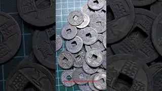 bronze coins dynasti tang ( kai yuan tong Bao ) AD618