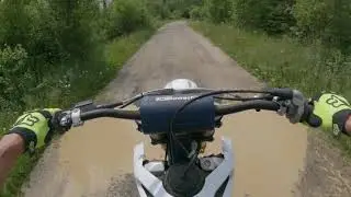 TC 250 Trail Riding
