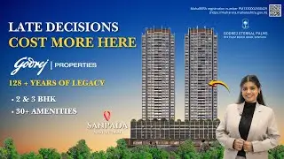 Call+91 84336 99770 Book Now | Godrej Eternal Palms Sanpada | Luxury 2 & 3 BHK | Off Palm Beach Raod