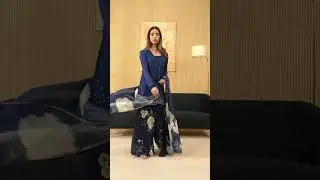 Lulusar Luxury Charmeuse Silk Embroidered Unstitched 3 Pieces TARVI TOP