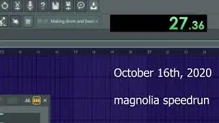 Magnolia remake Speedrun [0:27 seconds] WORLD RECORD