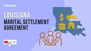 Louisiana Marital Settlement Agreement, EXPLAINED
