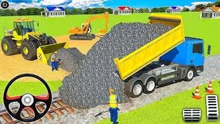 JCB Simulator: JCB Games 2025 - Railway Construction Simulator 3D - Android Gameplay