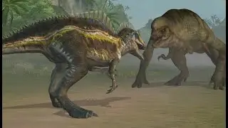 Jurassic World The Game | Distortus Rex Boss VS. Acrocanthosaurus REMATCH