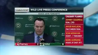 Torchetti says Wild are taking playoff push one game at a time