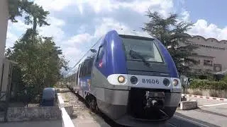 TER AGC Thermique Diesel Departing With A Tone
