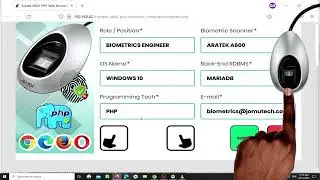 @aratek-biometrics  A600 Fingerprint Scanner