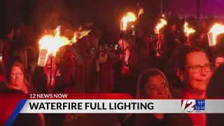 WaterFire lighting held to honor breast cancer survivors