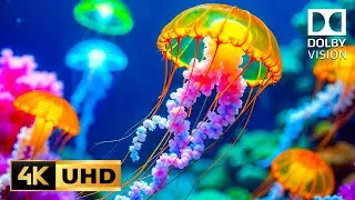 Tidal Calm 4K VIDEO UHD 🌊 Relaxing Water Currents & Gentle Nature Music