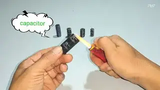 Electrochemical capacitor experiments can explode like fireworks