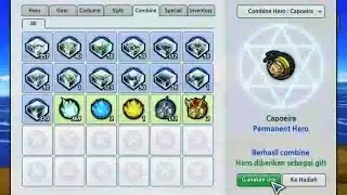 Resep Combine Herper Lost Saga - Permanen Hero Capoeira
