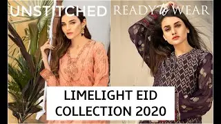 LIMELIGHT Eid Collection 2020 || Unstitched and Ready to Wear
