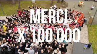 MERCI X 100 000 !