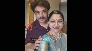 Actor sundar.c & his wife kushboo latest picture #kushbooo #sundar.c #director #shortsviral