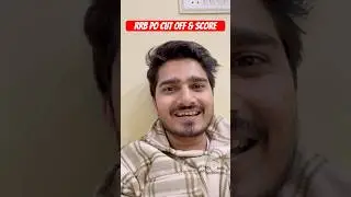 RRB PO Mains Cut Off Lead Only 5/10 Marks?