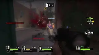 L4D2: Boomer Explosion Sends Gas Can Up In The Air