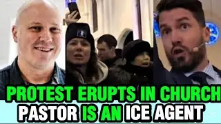 Church Protest ERUPTS in Minnesota After Pastor EXPOSED as Top ICE Official! MUST WATCH 
