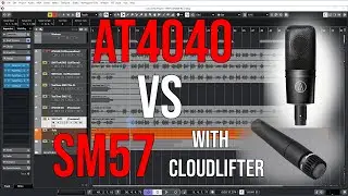 Сравнение Audio Technica AT4040 и Shure SM57 с Cloudlifter для улучшения звука в видео на YouTube!