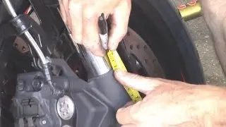 2 Clicks Out: Motorcycle Fork Bottom Out