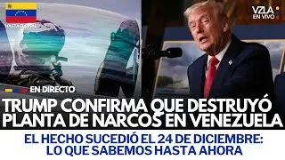 🚨 VIVO - Trump informa que 