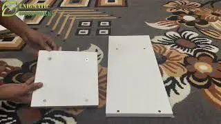How to Assemble Wooden Side Table | S Shape White End Sofa Table