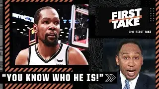 'You know who he is! It's KD! There are no off nights!' - Stephen A. talks Kevin Durant | First Take