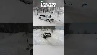 Как работает ПОЛНЫЙ ПРИВОД на Geely MONJARO и Haval DARGO: Сравнил на зимней ГОРКЕ #4x4 #offroad