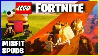 Durr Burger Chest, Desert Biome, Raw Amber in LEGO Fortnite