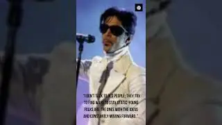 Inspiring Prince Quotes on Life and Music #shorts #youtubeshorts #youtube #quotes #prince #life