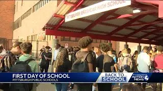 Back to school: First day at Pittsburgh Public Schools