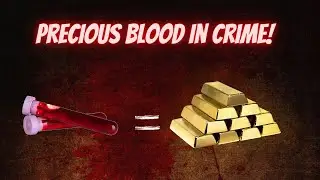 🔪🩸Precious Blood worth more than Gold! What is it?...Discover a real crime story about it 🩸🩸