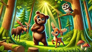 Forest Animals for Kids - Fun & Educational Adventure in the Wild! 🦉🦊🐻