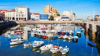 Кастро Урдьялес - лучший туристический город Кантабрии 🇪🇸 Север Испании [4K]