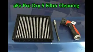 AFe Pro Dry S Filter Cleaning