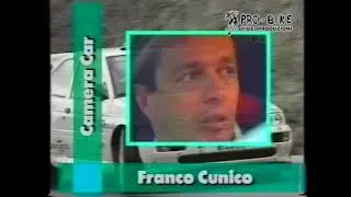 Cameracar Franco Cunico Rally dell'Autodromo di Monza 1992 Ford Escort Cosworth
