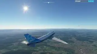 Nice to Marseille Microsoft Flight Simulator  2020  -  Disaster Landing with blocked flight controls