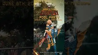 India&rsquo;s First Cosplay Pool Party! June 8th at Zing - SkyBar+Lounge, Hyatt Place Hyderabad. Book Now!