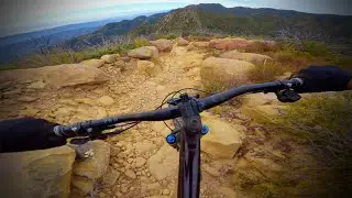 Going over lots of boulders @ COLD SPRINGS MTB TRAIL [Part 1]