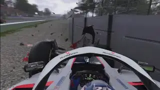 F1 2023 Onboard Crashes | HAAS - F1 22