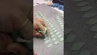 Batch squeeze leaves with clay