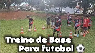 TREINO DE BASE PARA FUTEBOL |ACADEMIA PH NA ÁREA ⚽️🏆