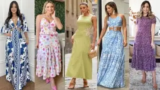 Outfits Summer 2026 Vestidos de Moda Mujers