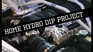 My first DIY hydro dipping project at home. With great results!