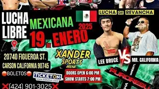 the hardcore enforcer Mr California vs the exciting Lee Bruce puroresu Lucha libre