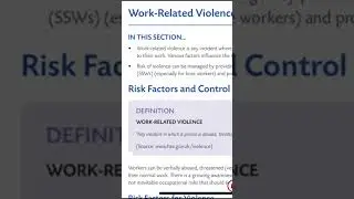 Work Related Violence | NEBOSH IGC in Urdu/Hindi Book 2 | Lecture # 166